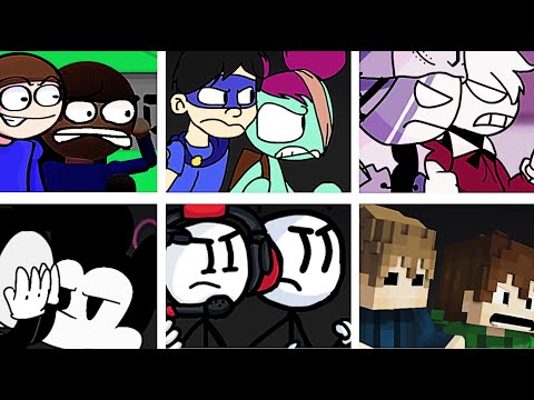 Zanta V2 but everytime it is the Opponent's turn the mod changes - Friday Night Funkin'