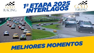 MELHORES MOMENTOS GOLD TURISMO | ETAPA 01 2025 - INTERLAGOS