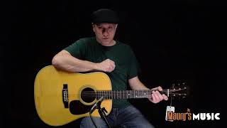 Video thumbnail for The Martin D-28 (2017) DEMO by Maury’s Music by Maury's Music