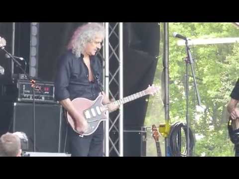 Brian May & The Troggs - Wildlife Rocks Soundcheck 5-5-2014 Part 1