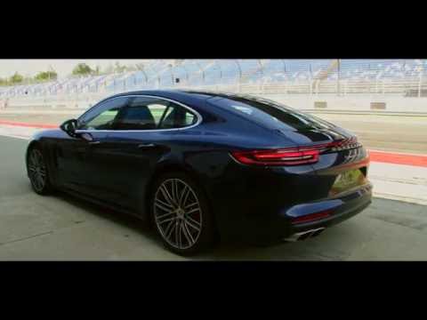 Porsche Panamera 2017. Circuito de Lausitzring, «launch control» y alerón móvil. | km77.com