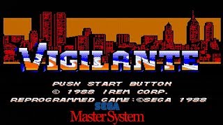 Sega Master System - Vigilante