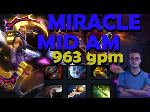 7.24b Anti-Mage | Nigma.Miracle Player Perspective | 961 gpm