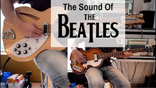 Video thumbnail for Rickenbacker 330 Mapleglo / Jim Harley Violin Bass - The Beatles Sound by Drop D