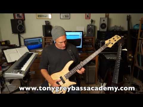 Major 7 Chord Tones and Tensions Free Bass Lesson 1