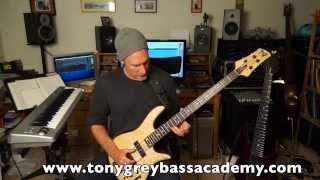 Major 7 Chord Tones and Tensions Free Bass Lesson 1
