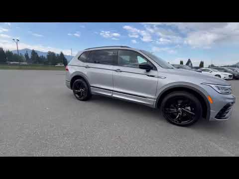 2023 Volkswagen Tiguan Comfortline R-Line Black Edition 4MOTION in Pyrite Silver Metallic for sale at Murray Honda in Chilliwack, BC