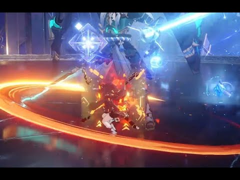 C6 Yelan and Hu Tao in New Abyss! VS Magu Kenki!