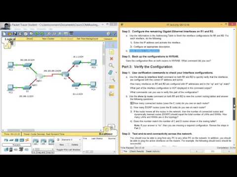 6.4.3.3 Packet Tracer - Connect a Router to a LAN