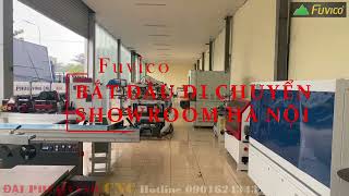 Bắt đầu tiến hành di chuyển Showroom Hà Nội 10-12-2022.