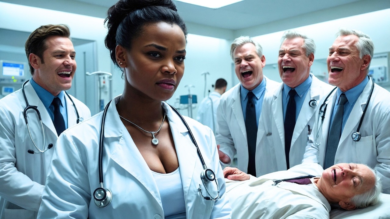 MÉDICA NEGRA É HUMILHADA EM HOSPITAL DE LUXO POR COLEGAS RACISTAS,MAS EMERGÊNCIA FAZ SE ARREPENDEREM