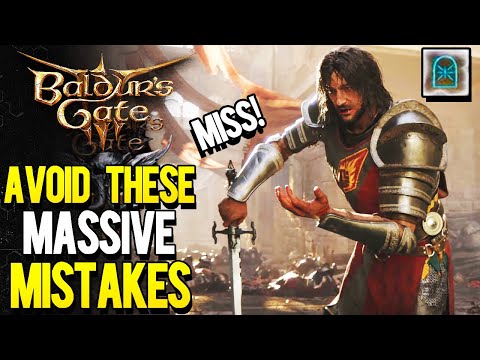 10 Huge Mistakes Holding You Back Right Now! Baldur's Gate 3 Guide To Combat, Gear Up & More Tips