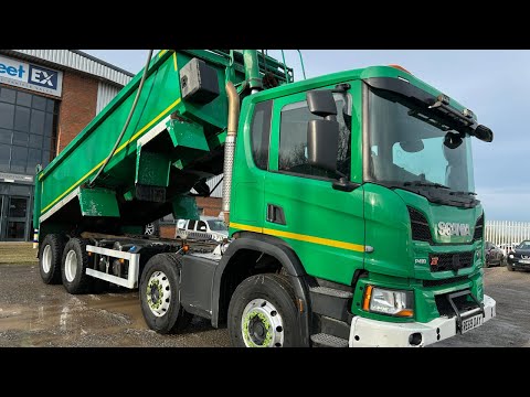 SCANIA P410 XT NEW GENERATION *EURO 6* 8X4 STEEL TIPPER 2020 - RE69 DAY
