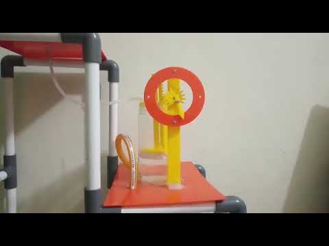 rekonstruksi jam air Al Jazari