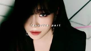 Cover art for favorite part (sped up / nightcore)