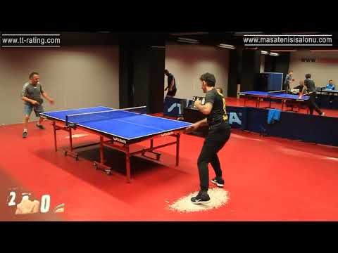 170.TT-Rating Turnuvası - Masa Tenisi - Table Tennis - Match