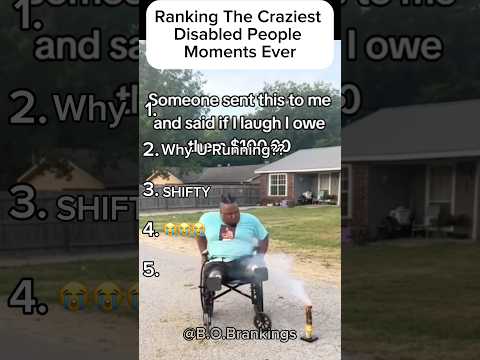 Ranking The Funniest Disabled People Moments Ever