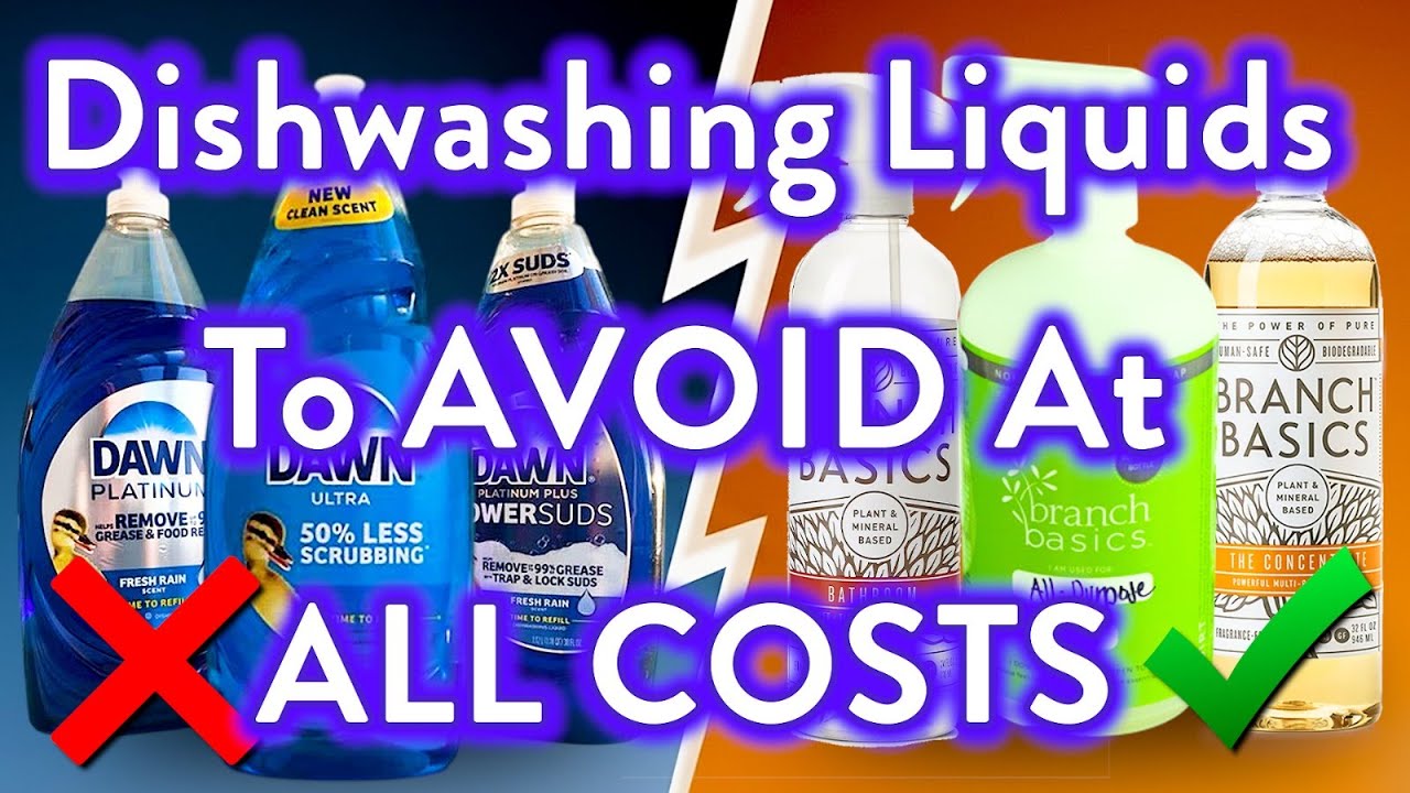 10 Dishwashing Liquids To AVOID! (And 3 That Are WORTH Buying)