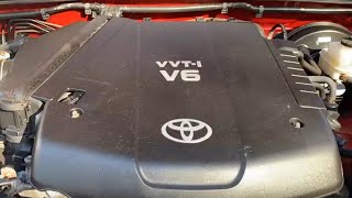 2004-2015 Toyota Tacoma 4.0-liter V6 Engine Firing Order and Cylinder Locations (2nd Generation)