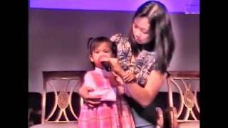 2 Year Old Sings Jesus Loves the Little Children, Praise Him Praise Him and Jesus Loves Me Medley