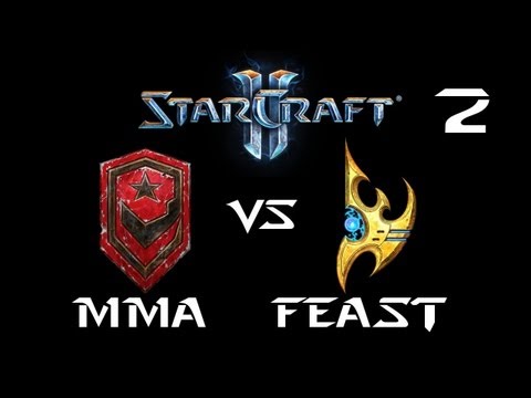 StarCraft 2 - MMA [T] vs Feast [P] G2 (Commentary)