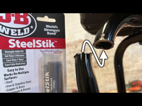 Use JB Weld SteelStik To Fix Anything 