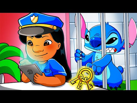 Lilo & Stitch (2025) Animation - Stitch escapes from prison, Lilo police find him quickly