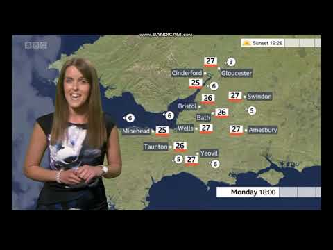 Alex Osbourne BBC ONE Points West weather September 14th 2020 in HD! - 60 FPS