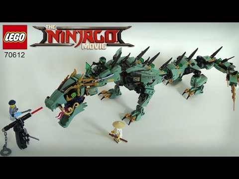 LEGO NINJAGO MOVIE - Green Ninja Mech Dragon (SET 70612 Speed Build Instructions)