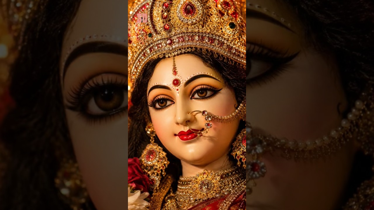 🔥मां दुर्गा का दिव्य रूप🙏🚩#durgamaa #jaimatadi #shortsfeed #viralshorts #bhakti#hindu
