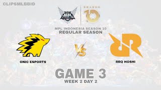 Download lagu ONIC VS RRQ GAME 3 MPL ID S10 | RRQ VS ONIC MATCH 3 mp3 Download lagu ONIC VS RRQ GAME 3 MPL ID S10 | RRQ VS ONIC MATCH 3 mp3