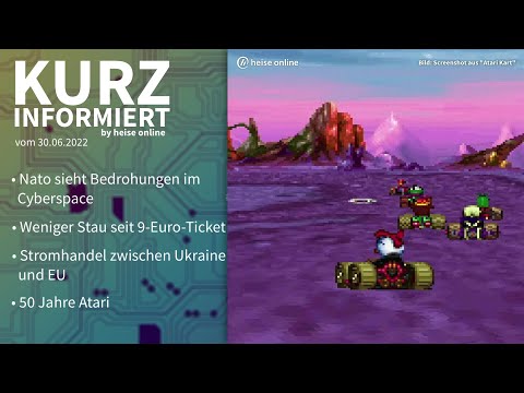 Nato, 9-Euro-Ticket, Stromhandel, Atari | Kurz informiert vom 30.06.2022 by heise online