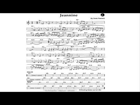 Jeannine | Backing Track Play Along (Fast)