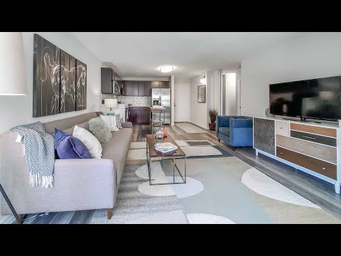 A River North / Gold Coast C-plan one-bedroom model at Chestnut Place A River North / Gold Coast C-plan one-bedroom model at Chestnut Place