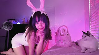 Download lagu SLEEPY BUNNY GIRL 🐰【ASMR】 WHISPERS GOOD BOY 😈 BAD BOY mp3