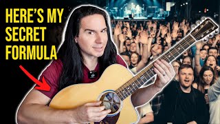 I Pretend To Play Acoustic Guitar. The Tricks I Use... with a free download!