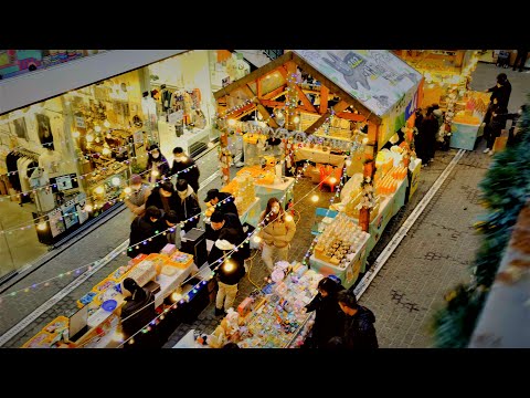 [4K] Walking Insadong Street, Seoul, South Korea. Good place to buy traditional goods and souvenirs