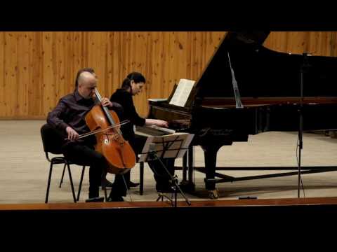 Johannes Brahms (1833-1897) Sonata for Piano and Violoncello in e minor op. 38