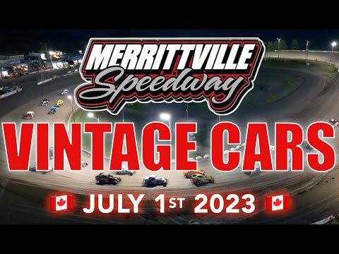 🏁 Merrittville Speedway 7/01/23 VINTAGE CARS  - 15 LAP FEATURE RACE