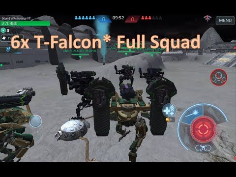 Traditionalist Falcon Squad. High Resistance Bug. Xper Clan. War Robots Test Server
