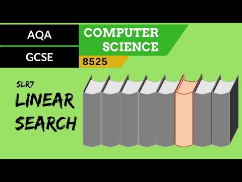 41. AQA GCSE (8525) SLR7 - 3.1 Linear search