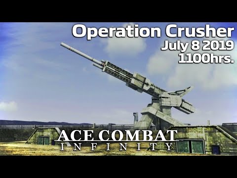 Operation Crusher (Mission 4) - Ace Combat Infinity In Real Time