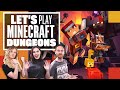 Let's Play Minecraft Dungeons - WELCOME TO THE DUNGEON!