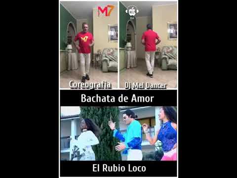 Ballo di Gruppo Bachata de Amor dei Magnifici Sette sia frontale che di spalle