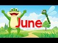 June | Fun Song for Kids | Month of the Year | Jack Hartmann
