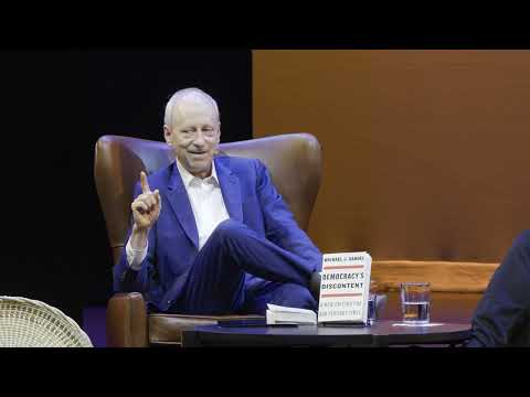 Michael J. Sandel discusses Democracy's Discontent