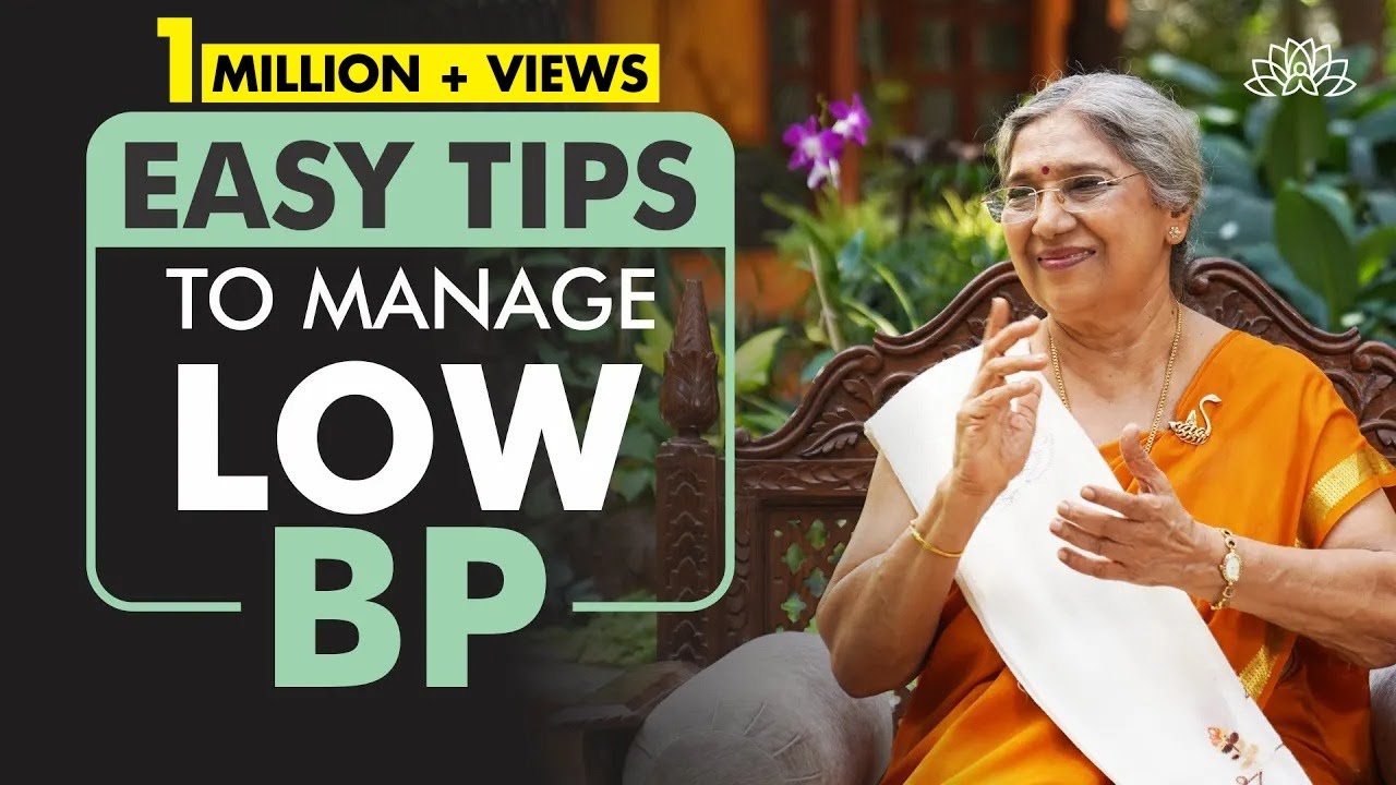 Excellent remedies and techniques to deal with low blood pressure | Dr. Hansaji Yogendra