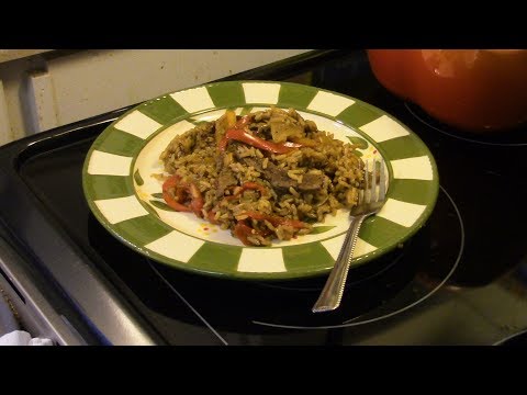Beef Fajita Rice in the Ninja Multi Cooker with Auto IQ