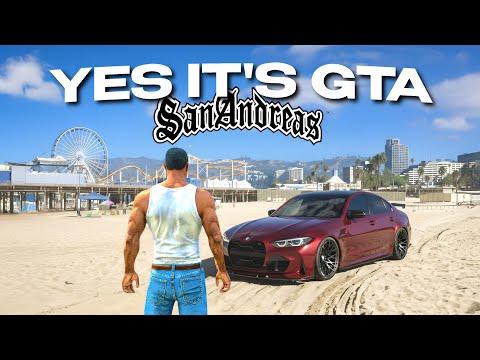 I Remastered GTA San Andreas with Insane MODS!