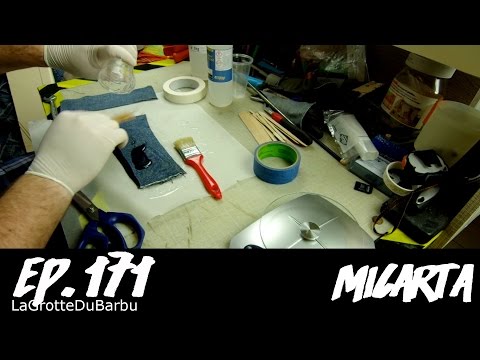 fabrication / recyclage de tissu en matériau trop cool - Ep 171 - Micarta Video